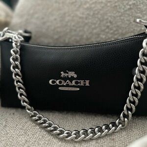**VIRAL** Coach Charlotte Shoulder Bag in Black
